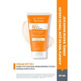 Avene Cream SPF 50+ Kuru Ciltler için Güneş Kremi Yüksek Koruma ve Nemlendirici Etkili 50 ml