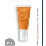Avene Fondöten Etkili Hassas-Kuru Ciltler 50 Faktör Renkli 50 ml Yüz Güneş Koruyucu Krem