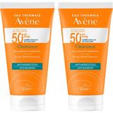 Avene Solaire Cleanance Güneş Kremi Spf 50+ 50 ml 2 Adet