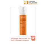 Avene Tinted Anti-Age SPF 50+ Yaşlanma Karşıtı Renkli Güneş Kremi Yüksek Koruma 50 ml