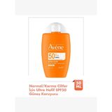 Avene Ultra Fluid Invisible Normal ve Karma Ciltler İçin Ultra Hafif SPF50 Güneş Kremi 50 ml