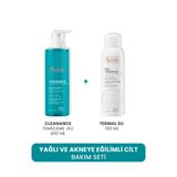 Avene Yağlı ve Akneye Eğilimli Cilt Bakım Seti (Temizleme Jeli 400 ml + Termal Su 150 Ml)