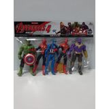 Avengers 5'li Hulk - Spider-man - Captain America - İron Man - Thanos Figürlü Yenilmezler Oyun Seti