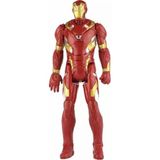 Avengers Avengers Ironman Figür 30 cm Işıklı Sesli Oyuncak - Kırmızı