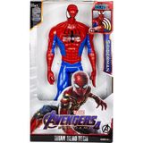 Avengers Figür Oyuncak - Spiderman - Örümcek Adam - Işıklı - Sesli - Oyuncak - Renkli