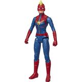 Avengers Marvel Avengers Endgame Titan Hero Figür Captain Marvel (E7875) - Renkli