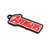 Avengers Yazılı Anahtarlık Sert Plastik | Marvel Temalı Anahtarlık | Anahtar Aksesuarı