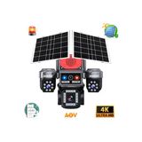 Avenir 4K Ultra Hd Solar Güvenlik Kamerası (3 Lensli, Esım, Aov)