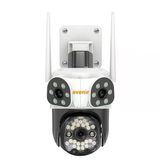 Avenır 9Mp Speed Dome Av-S333 Kablosuz Ip Güvenlik Kamerası 3 Kameralı
