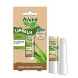 Avenir Aloevera Vegan Dudak Bakım Kremi - Kuruyan ve Çatlayan Dudaklar Için Yumuşatıcı ve Koruyucu Etkili