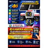 Avenir AS-S446G 12 MP Solar Gece Görüşlü Güvenlik Kamerası