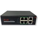 Avenir AV-H1064PLS 4 Port Poe Switch + 2 Port Uplink Gigabit