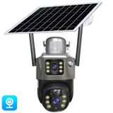 Avenir AV-M12 4G Sim 2 Kameralı 2+2MP Wi-Fi PTZ Solar Smart Güvenlik Kamerası