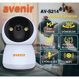 Avenir AV-S214 3MP Çift Yönlü Ses 360° Dönebilen Bebek Kamerası 3MP