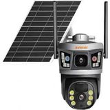Avenir AV- S232 4mp Solar Wıfı Ip Ptz Dual Light Çift Kameralı V380 Pro App Kamera - Beyaz