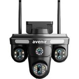 Avenir AV-S316X3 16 Mp 4 Kameralı 3kamera 10X Zoom 3 Ptz Dönebilen Wifi Sesli Kamera AV-S316X3