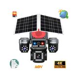 Avenir Av-S445 E-Sim 4 Kameralı Güneş Enerjili Kamera Tüm Mekanlar İçin Gece Görüşlü 8 Mp