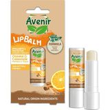 Avenir Portakal & Tarçın Vegan Dudak Bakım Kremi - Kuruyan ve Çatlayan Dudaklar Için Yumuşatıcı ve Koruyucu Etkili