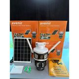 Avenir Solar Panelli 4g Simkartlı 3 Lensli 4mp Full Color Gece Görüşlü Kamera