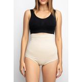 Avennies Dikişsiz Bel ve Karın Toparlayıcı Kaydırmaz Ince Şekillendirici Yüksek Bel Slip Korse - Ten - 2XL