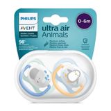 Avent 080/05 Ultra Air 0-6 Ay Erkek Hayvan Desenli Emzik