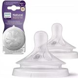 Avent 96302 Natural Response 2'Li Biberon Emziği, 3 Numara, 1 Ay+