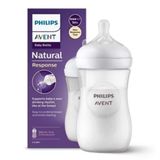 AVENT Doğal Tepkili Biberon PP 1+Ay 260ml - Beyaz