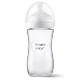 Avent Natural Response Doğal Tepkili Cam Biberon 1+ Ay 240 Ml Scy933/01