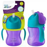 Avent Pipetli Eğlenceli Bardak 200 ml Kız