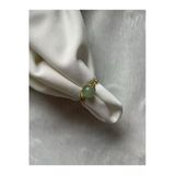 Aventurin 8Mm Altın Tel Yüzük El Yapımı