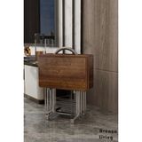 Avenza Çanta Zigon Sehpa Mdf Mebran Kaplama 33 x 53 - ceviz