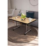 Avenza Living Tekerlekli Masa Orta Sehpa En 70 Boy 110 Yükseklik 58 Metal Ayaklı - sonomo