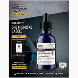 Avery için ultra zorunlu GHS kimyasal Etiketten lazer/LED yazıcı, su geçirmez, UV-dayanıklı, 600 paket 2 x 2" Beyaz