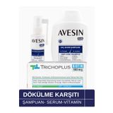 avesin 3'lü Set Şampuan- Serum- Trichoplus Tablet