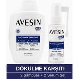 Avesin Saç Dökülmesine Karşı Şampuan 2 adet + Serum 2 adet