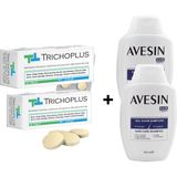 Avesin Saç Dökülmesine Karşı Şampuan 2 adet + Trichoplus 2 adet - 1