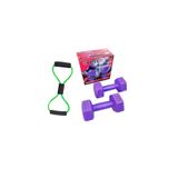 AVESSA 1 Kg Dambıl Set & Ayak-göğüs Egzersiz Aleti Mb-46029