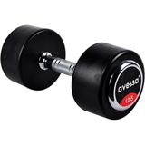 Avessa 15 kg Olimpik Dambıl Kauçuk Kaplı Salon Tipi - Siyah