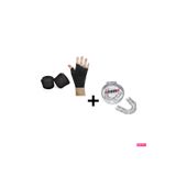 AVESSA 2' Li Box Seti Boks, Kickbox, Muay Thai Bilek Bandajı Çift 2 Adet 4,5 M + Dgl-100 Dişlik