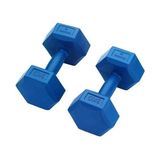 Avessa 3 kg Dambıl Set 2 Adet Toplam 6 kg - 1,5 kg x 2 Adet - Gri - Açık Mavi