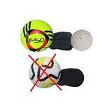Avessa 4 Astar Pu+Pvc Materyal Parlak Deri 350 Gram İp Sargı Korumalı Şambrel Futbol Topu No:5