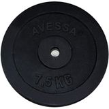 Avessa 7.5 kg Siyah Döküm Plaka
