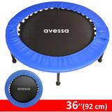 Avessa 92 cm Kılıflı Trambolin Eğlenceli Tasarım ile 36 inç Boyut Güvenli Kullanım İçin MB-23045 - Mavi