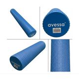 Avessa Afr Masajlı Uzun Foam Roller Mavi 90X15 Cm