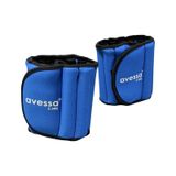 Avessa Awk-10 Ayarlanabilir Ayak Bilek Ağırlığı 2x2,5kg - Mavi