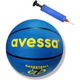 Avessa Brc-7m Basketbol Topu No7 Pompalı - Mavi - 7 Numara