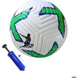 Avessa BSF-022 4 Astar 400 gr Futbol Topu Pompa Hediyeli Sert Zemin Halı Saha Futbol Topu Hibrit - Yeşil
