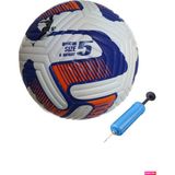 Avessa BSF-035 4 Astar 420 gr No:5 Futbol Maç Topu Orta Sertlikte Tüm Zeminlere Uygun + El Pompası - Lacivert