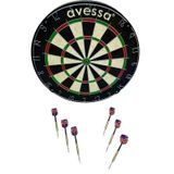 Avessa DART-150 Sisal Profesyonel Dart Tahtası Seti