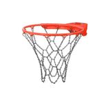 Avessa Dbf-10 Demir Basketbol Filesi - Çelik Zincir Yapı - 54 Cm Uzunluk - Çinko Kaplama Yüzey - 650 Gr, Tek Ebat, Dbf-10, Gri